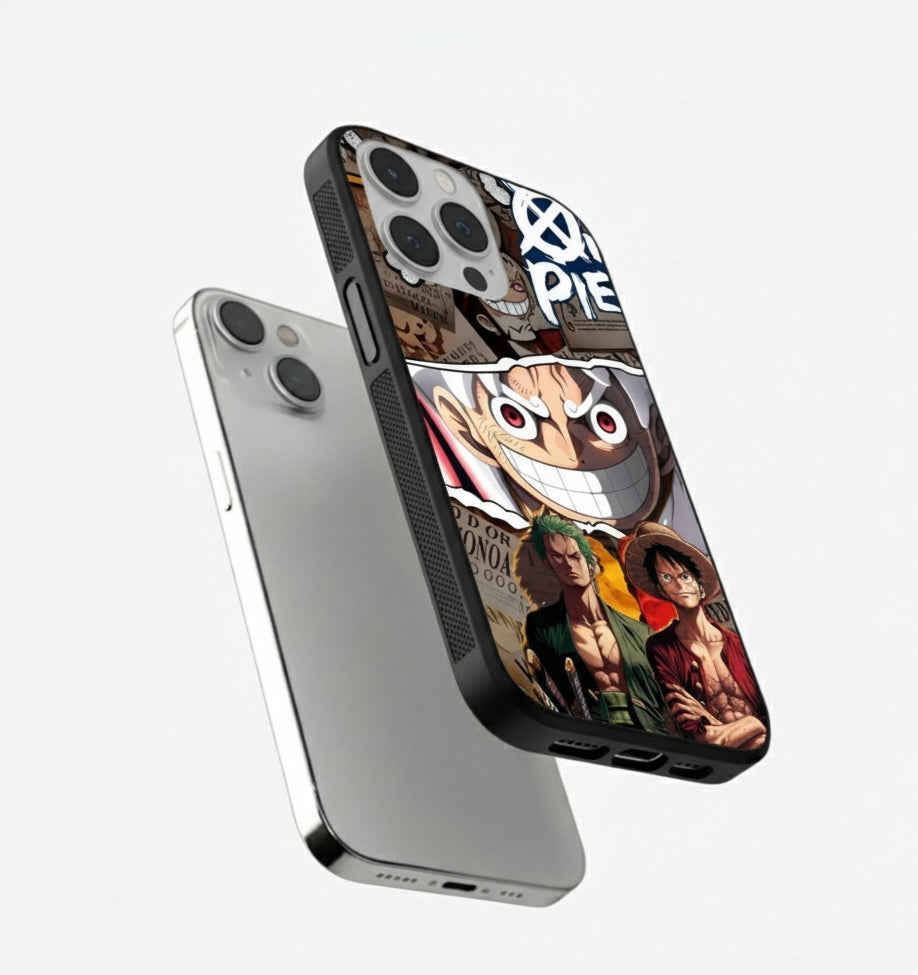 Luffy & Zoro Armor Metal Phone Case