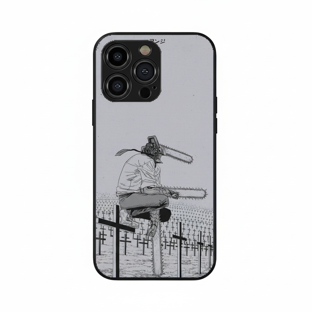 Chainsaw Man: Graveyard of Heroes Metal phone Case