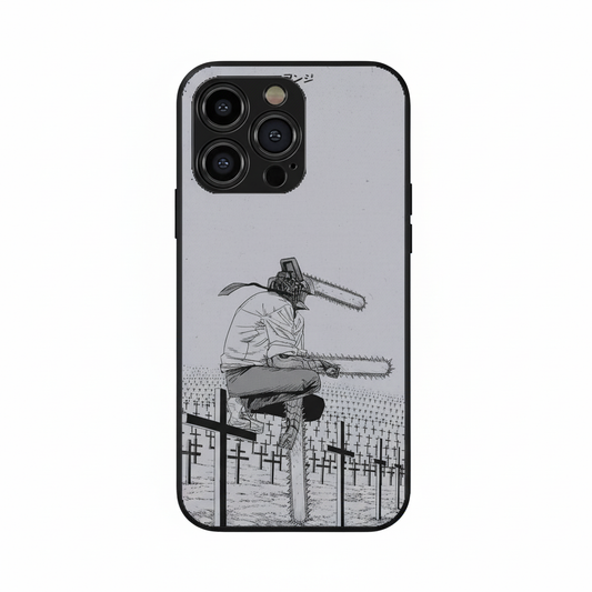 Chainsaw Man: Graveyard of Heroes Metal phone Case