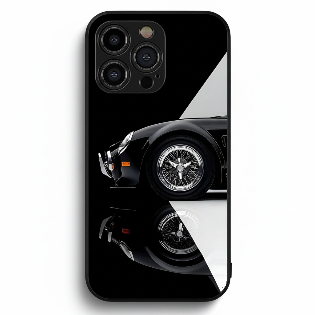 AC Cobra Car Hybrid Metal Phone Case