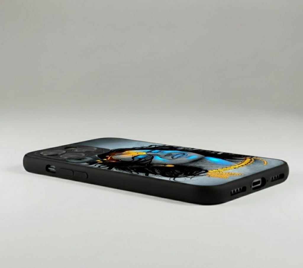 The Golden Drip Metal Phone Case