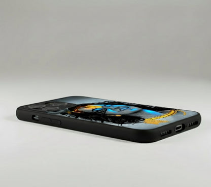 The Golden Drip Metal Phone Case