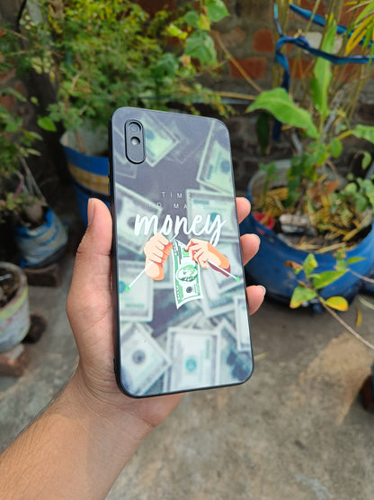 "TIME TO MAKE MONEY" PHONE CASE METAL