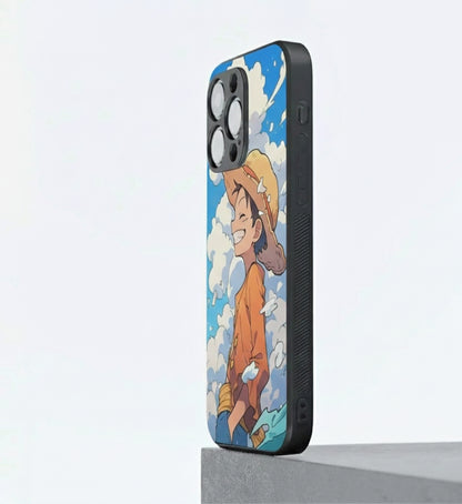 Luffy Pirate King Camera Protection Case Metal Phone Case