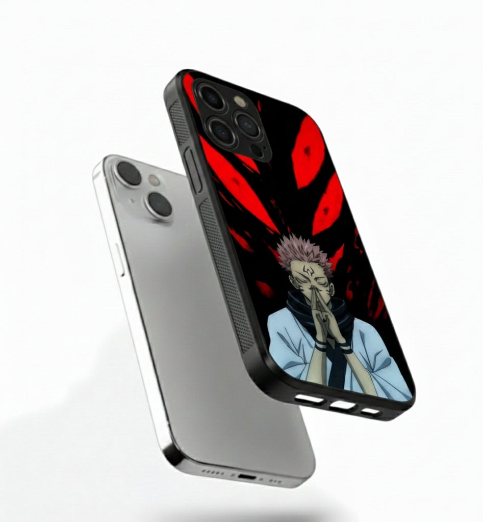 King of Curses Ryoumen Sukuna 2 Metal Phone Case With Free Pop Socket inside Get 1 For You