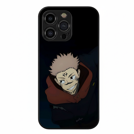 Ryomen Sukuna, the "King of Curses" hybrid Metal Phone Case