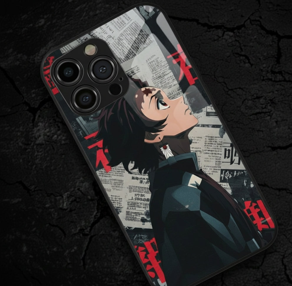 Tanjiro Kamado-themed Metal phone case