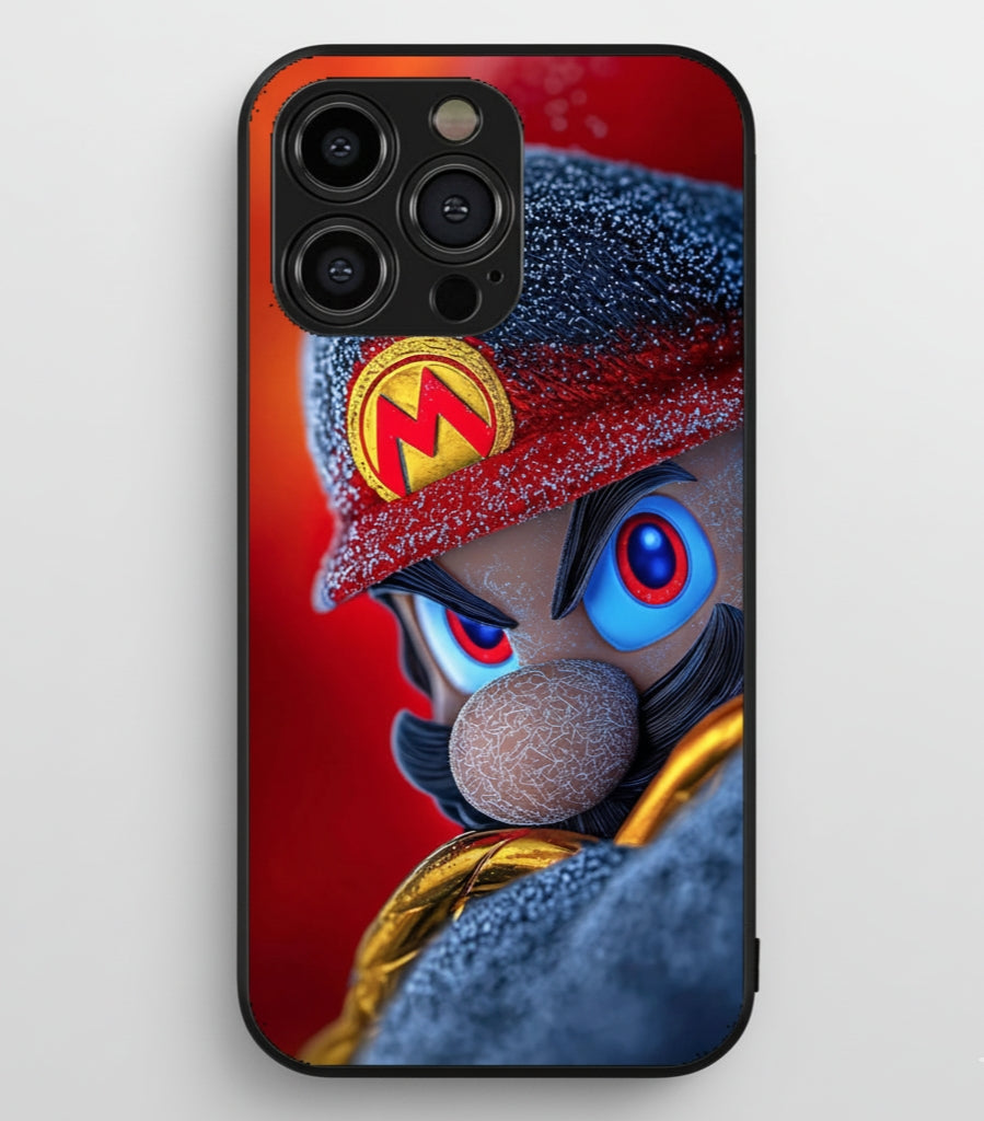 Dark Plumber Mario Metal Phone Case