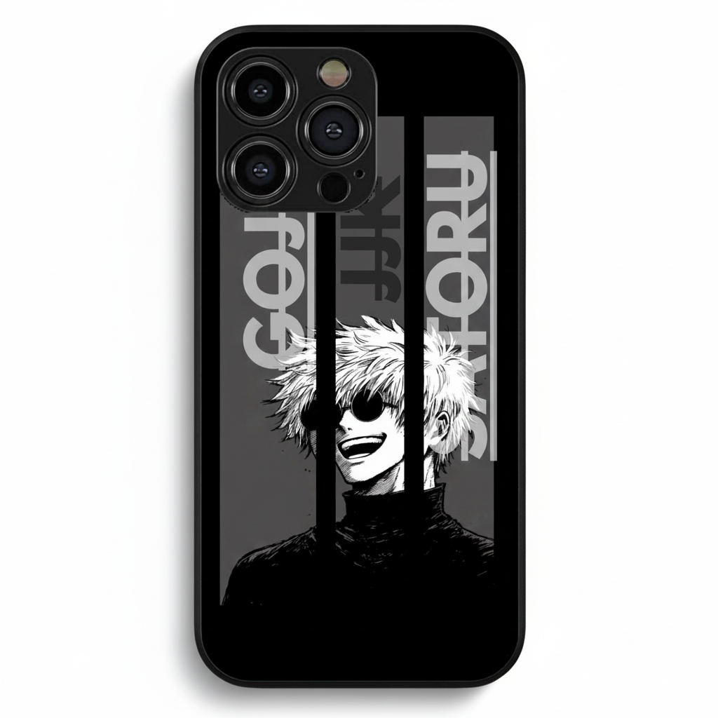 Gojo Satoru Premium Metal: Style and Security Metal Phone Case