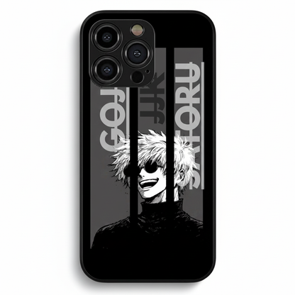 Gojo Satoru Premium Metal: Style and Security Metal Phone Case