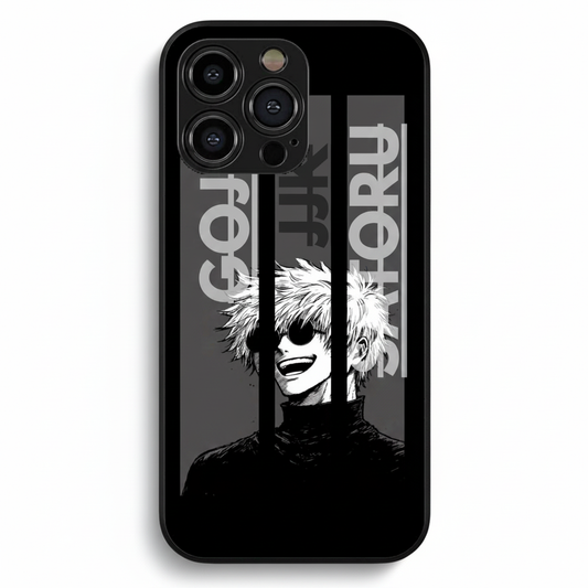Gojo Satoru Premium Metal: Style and Security Metal Phone Case