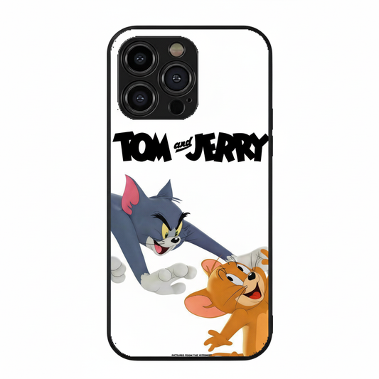 The Tom And Jerry Nostalgia Old Vibe Phone Case Metal Phone Case