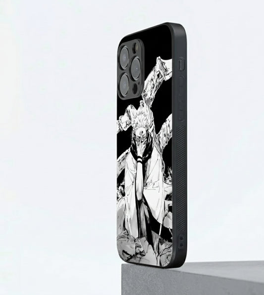 Ryomen Sukuna Hybrid Metal Phone Case
