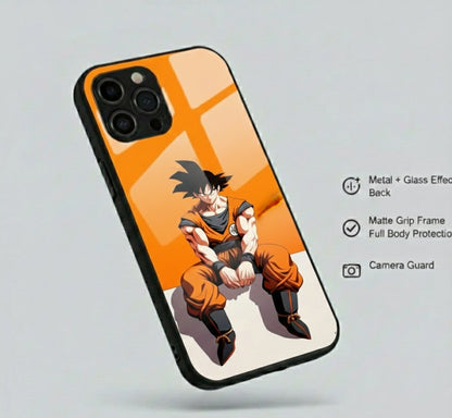 Goku: Power Reclined Hybrid Metal Phone Case