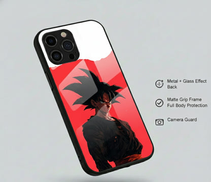 Son Goku from the Dragon Ball anime hybrid Metal Phone Case