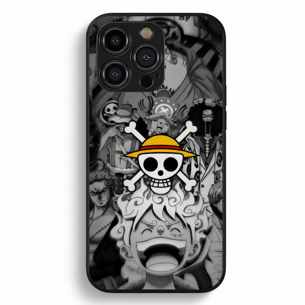 Heavy Duty Anime Armor Metal Phone Case