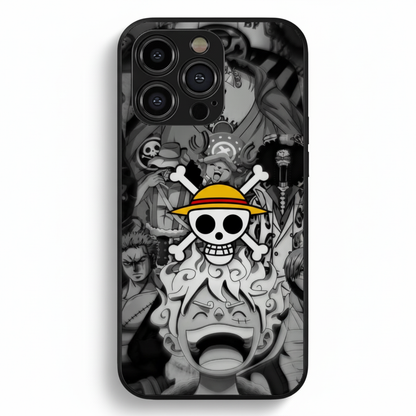 Heavy Duty Anime Armor Metal Phone Case