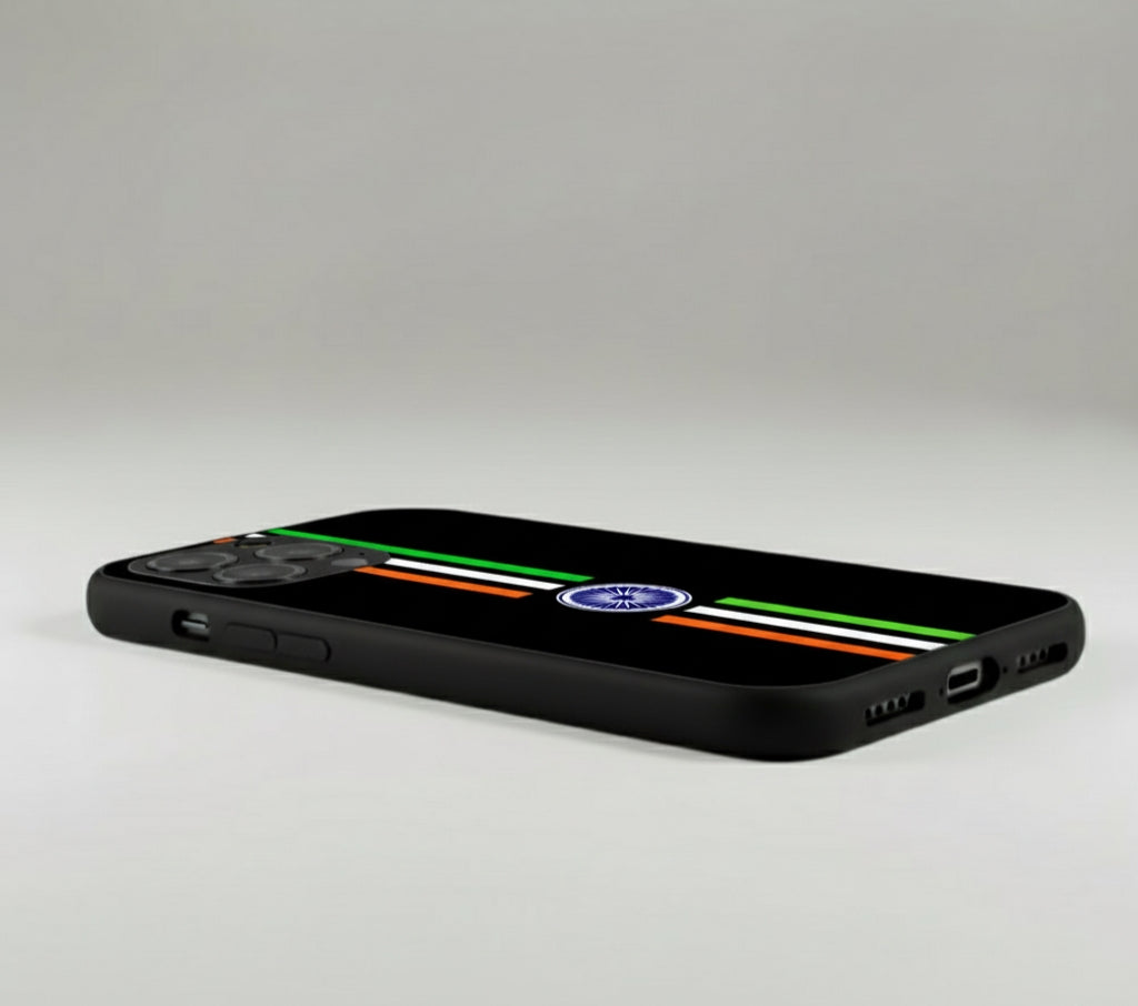 Tiranga Track Metal Phone Case