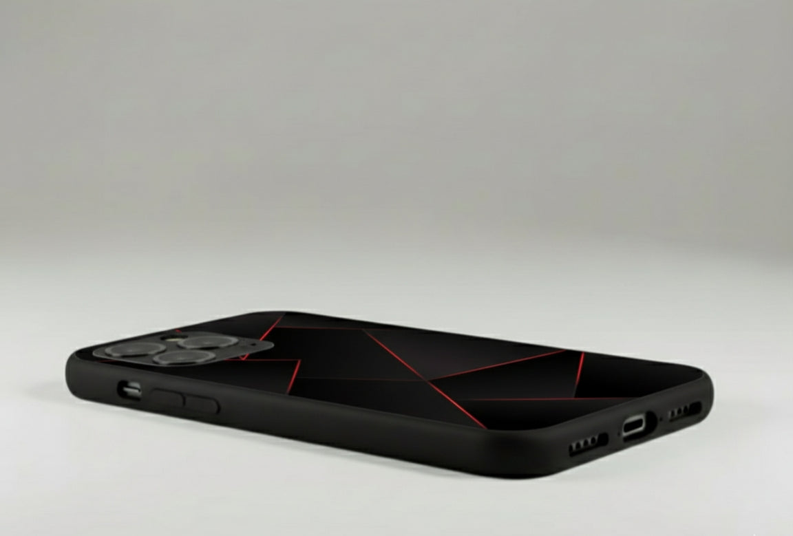 Shadow Shard Metal Phone Case
