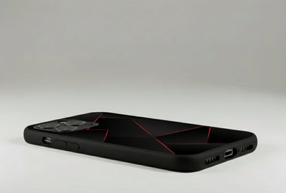 Shadow Shard Metal Phone Case