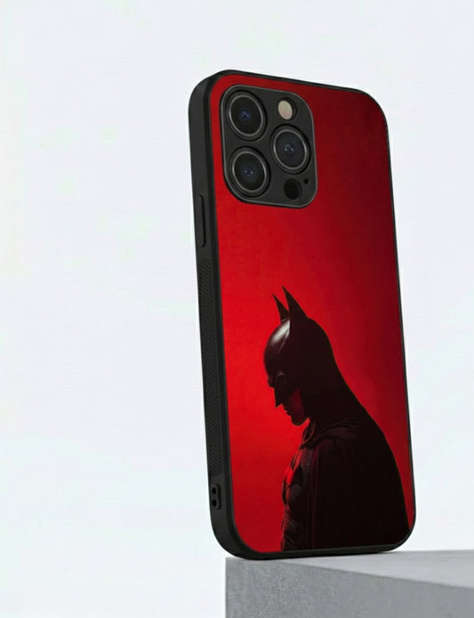 ✨ Batman's Power, Metal's Grip hybrid Metal Phone Case