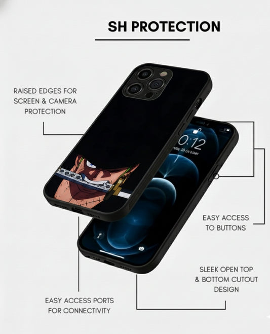 Zoro's Resolve Metal Phone Case