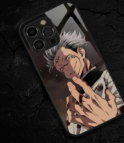 The Mark of Ryomen Sukuna hybrid Metal Phone Case