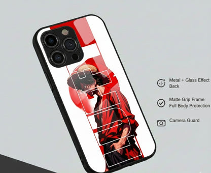 character Monkey D. Luffy Hybrid Metal Phone Case
