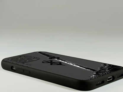 The Black Swordsman's Path Metal Phone Case