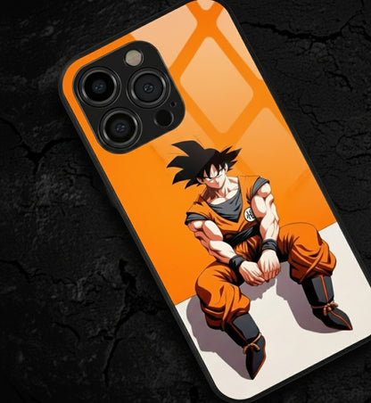 Goku: Power Reclined Hybrid Metal Phone Case
