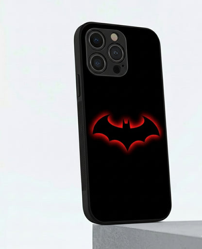 Glow-in-the-Dark Bat Metal Phone Case