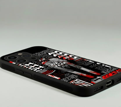 Core of the Chainsaw Devil Metal Phone Case