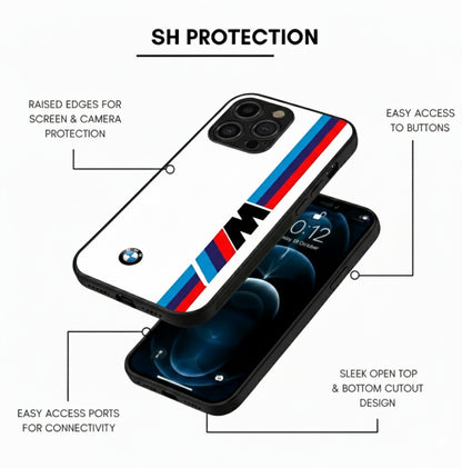 BMW M Sport x Logo hybrid Metal phone case