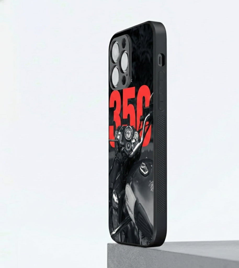 Classic Roar: Royal 350 Metal Phone Case