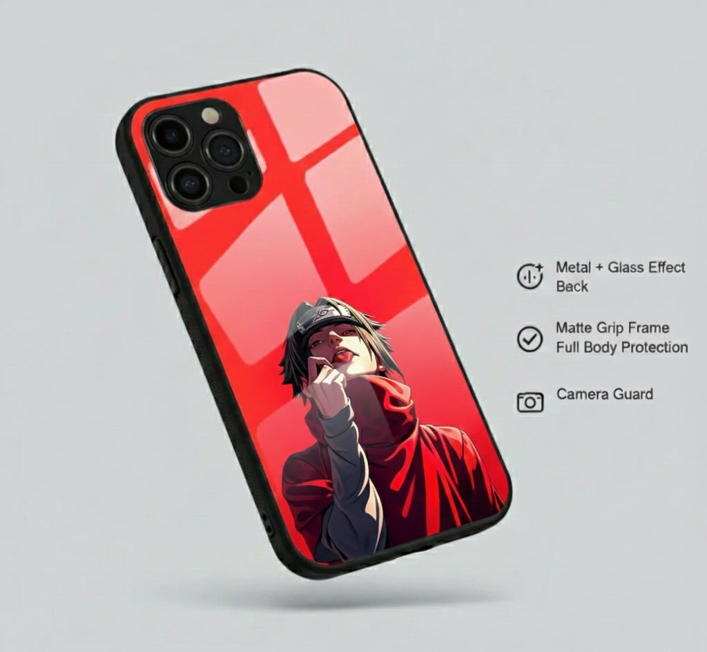 Anime Character - Itachi Similar Metal Phone Case