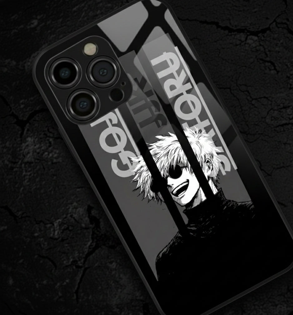 Gojo Satoru Premium Metal: Style and Security Metal Phone Case
