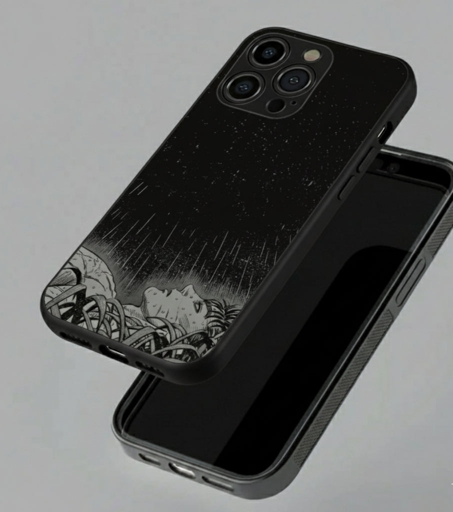 Dark Night's Gaze Metal Phone Case