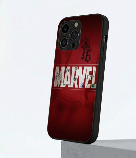 Marvel-themed printed Hybrid Metal Phone Case