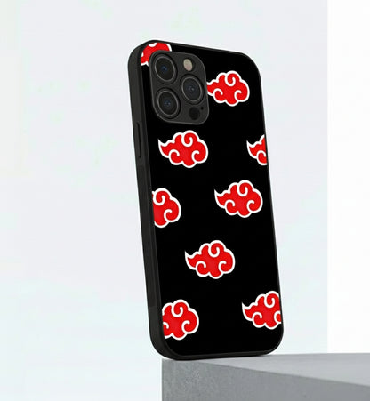 The Akatsuki Cloud Cover: Naruto Fan Edition Metal Phone Case