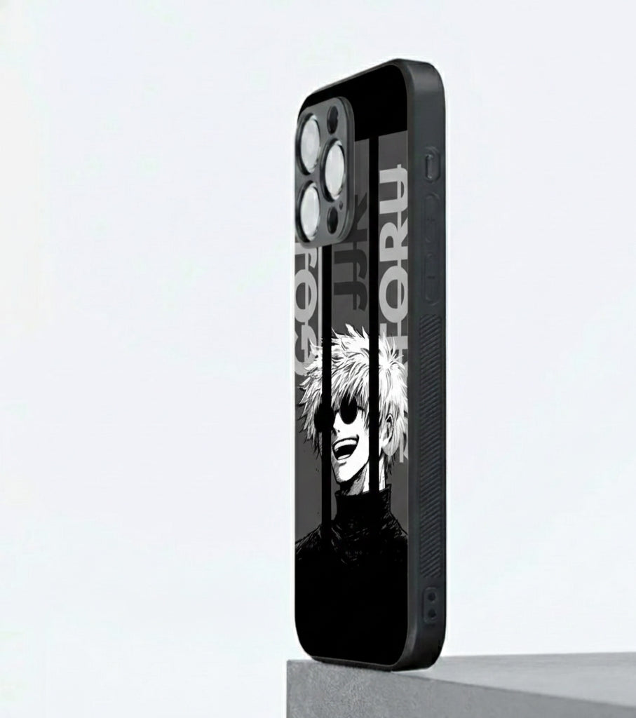Gojo Satoru Premium Metal: Style and Security Metal Phone Case