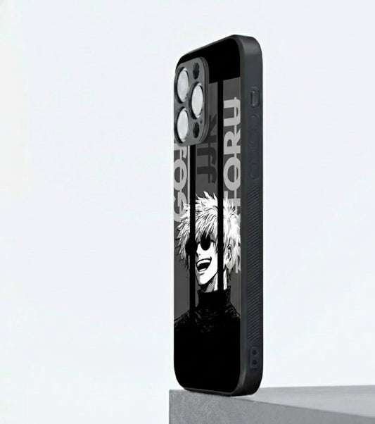 Gojo Satoru Premium Metal: Style and Security Metal Phone Case
