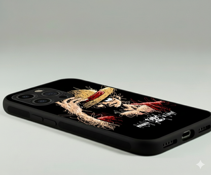 ✨ Luffy's Sketch Art Metal Phone Case