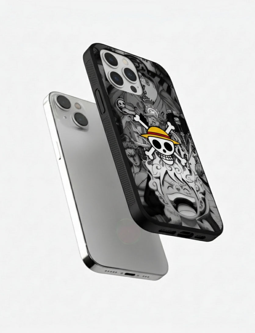 Heavy Duty Anime Armor Metal Phone Case