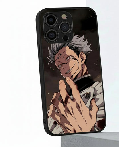 The Mark of Ryomen Sukuna hybrid Metal Phone Case