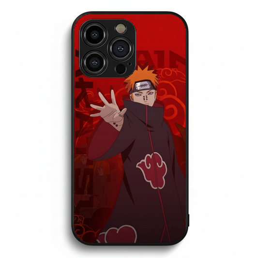 Naruto Pain Akatsuki Metal Phone Case