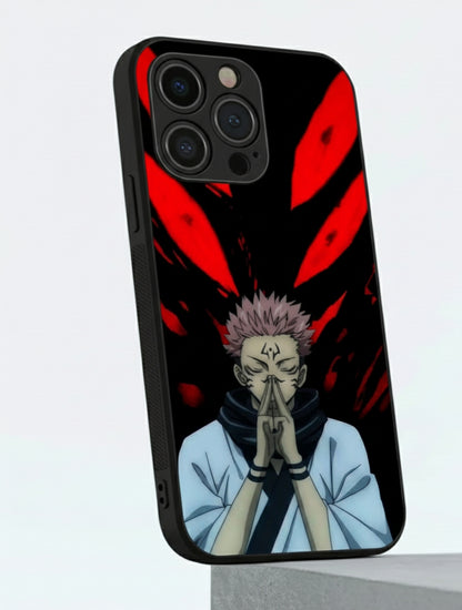 King of Curses Ryoumen Sukuna 2 Metal Phone Case With Free Pop Socket inside Get 1 For You