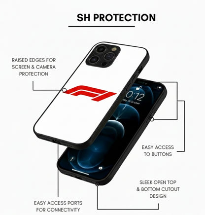 F1 Official Logo Metal Phone Case