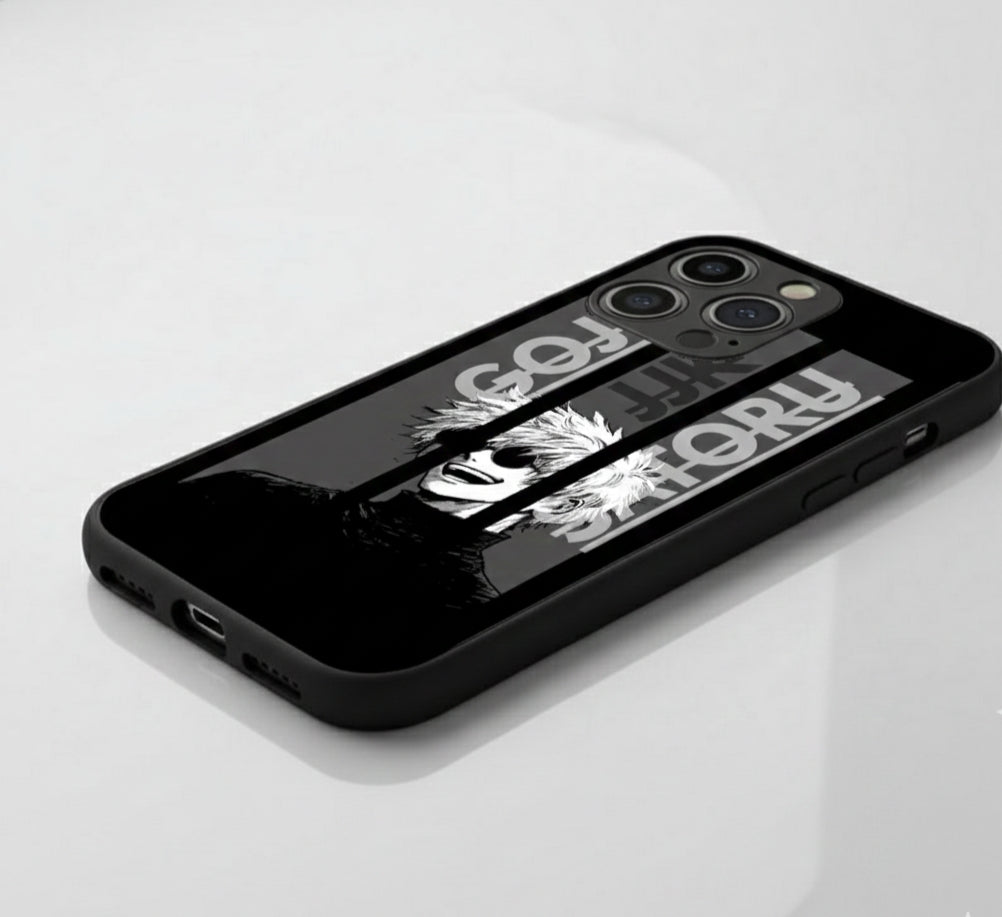 Gojo Satoru Premium Metal: Style and Security Metal Phone Case