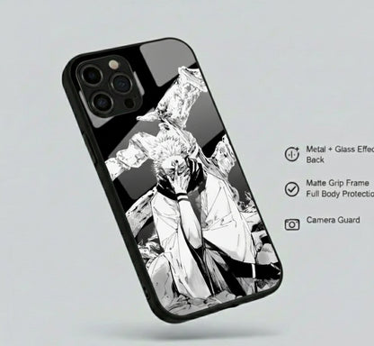 Ryomen Sukuna Hybrid Metal Phone Case