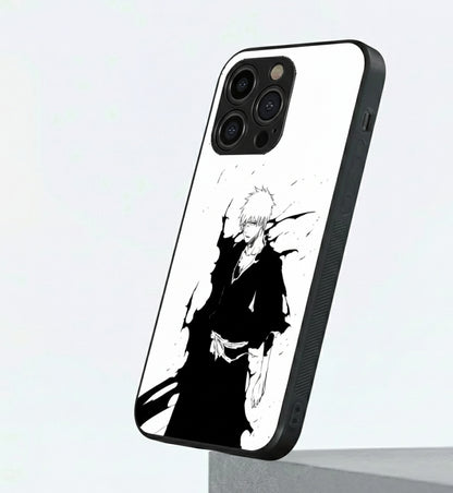 Ichigo Kurosaki | Bleach Black Metal Phone Case
